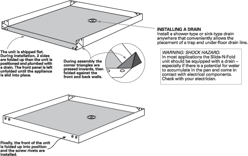 Slide N Fold Specifications example